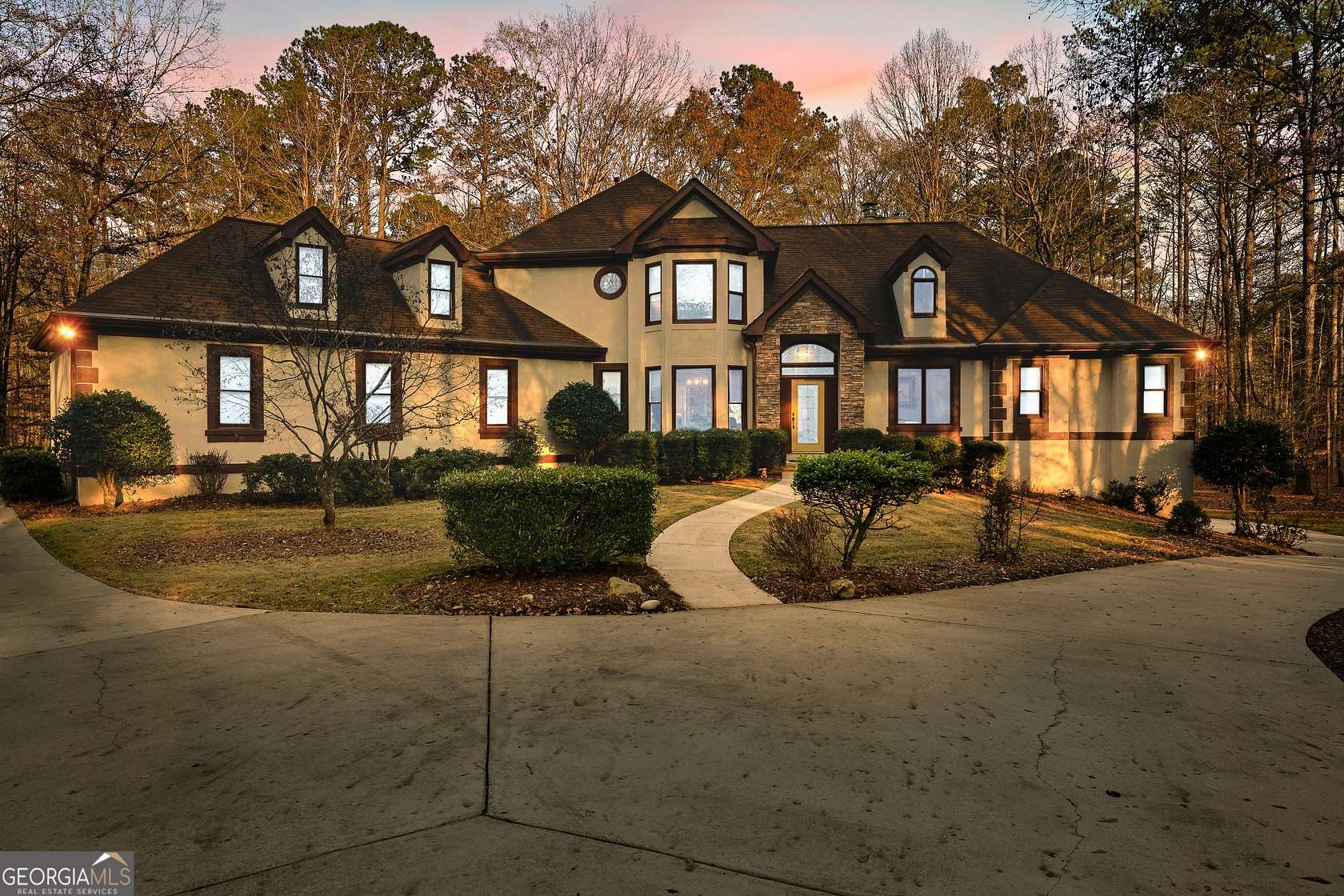 5 Acres of Residential Land with Home for Sale in Peachtree City, Georgia