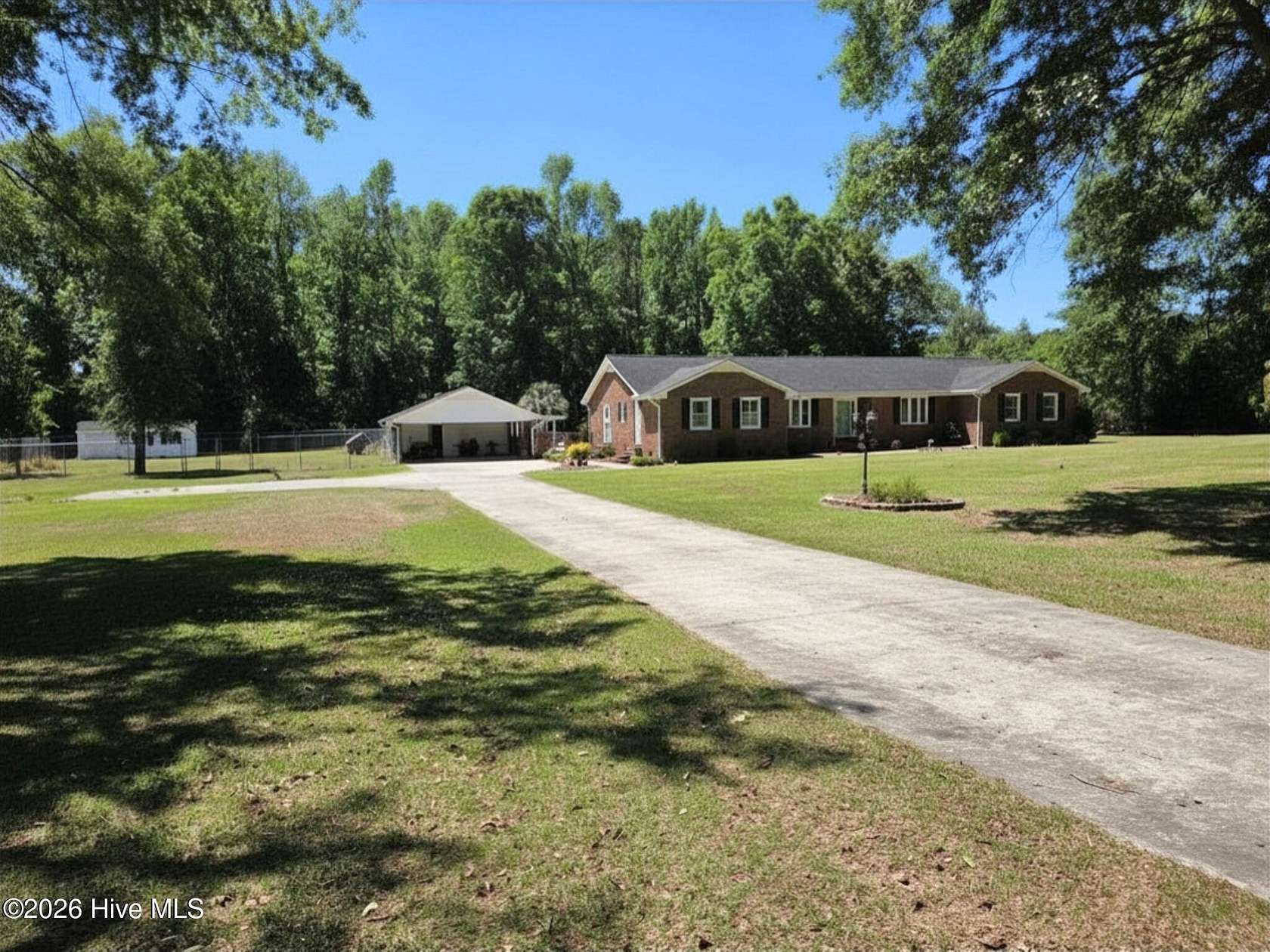 2 Acres of Land with Home for Sale in Whiteville, North Carolina