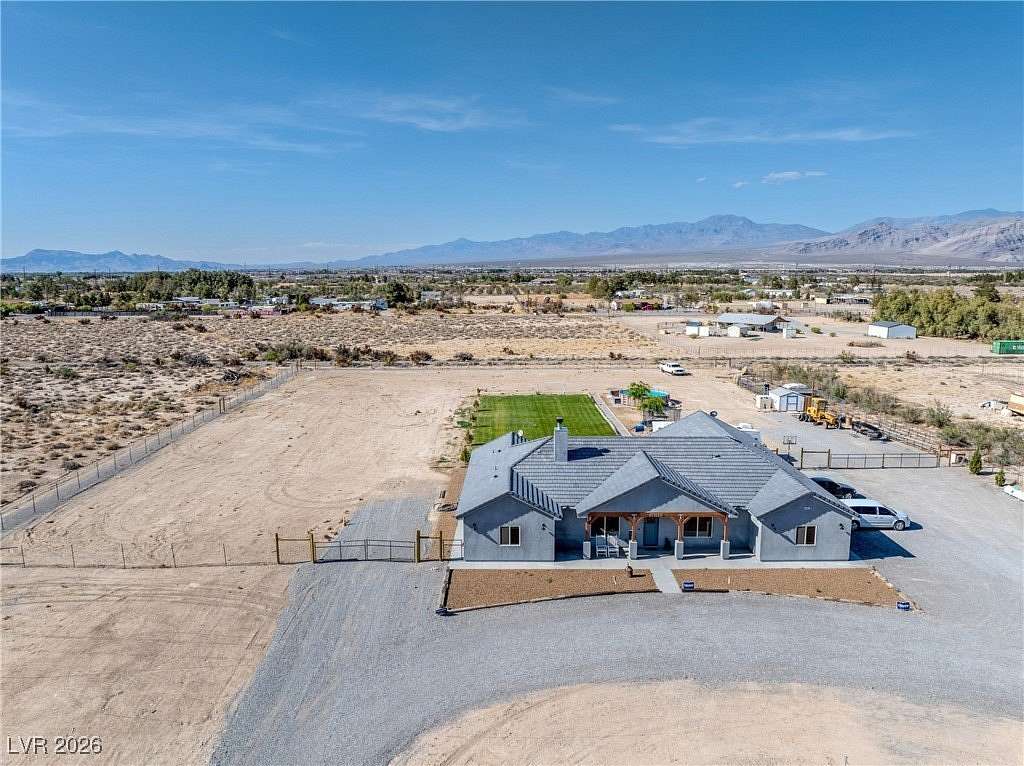 2.2 Acres of Residential Land with Home for Sale in Pahrump, Nevada