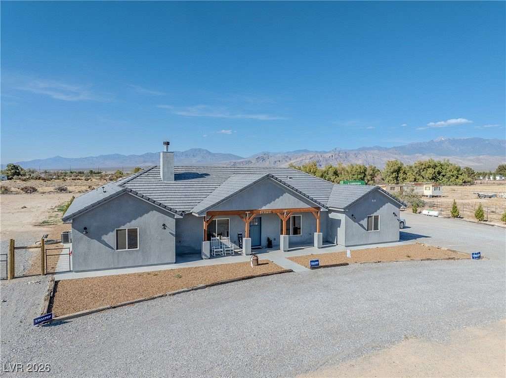 2.2 Acres of Land with Home for Sale in Pahrump, Nevada