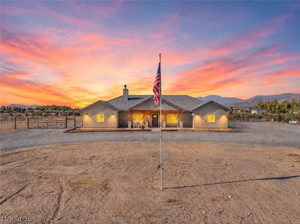 2.2 Acres of Land with Home for Sale in Pahrump, Nevada