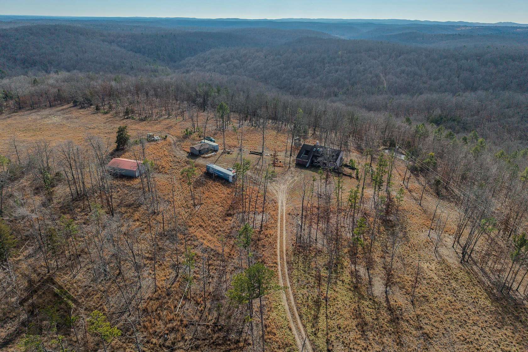 90 Acres of Land with Home for Sale in Ava, Missouri