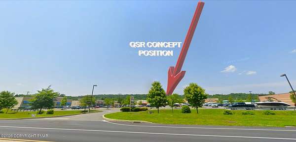 12.6 Acres of Improved Commercial Land for Lease in East Stroudsburg, Pennsylvania