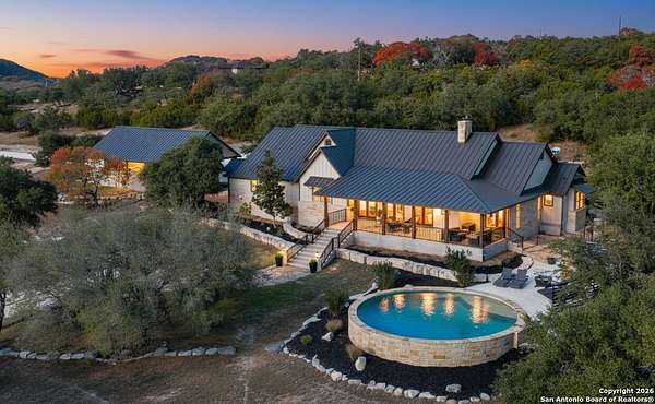 22.7 Acres of Agricultural Land with Home for Sale in Boerne, Texas