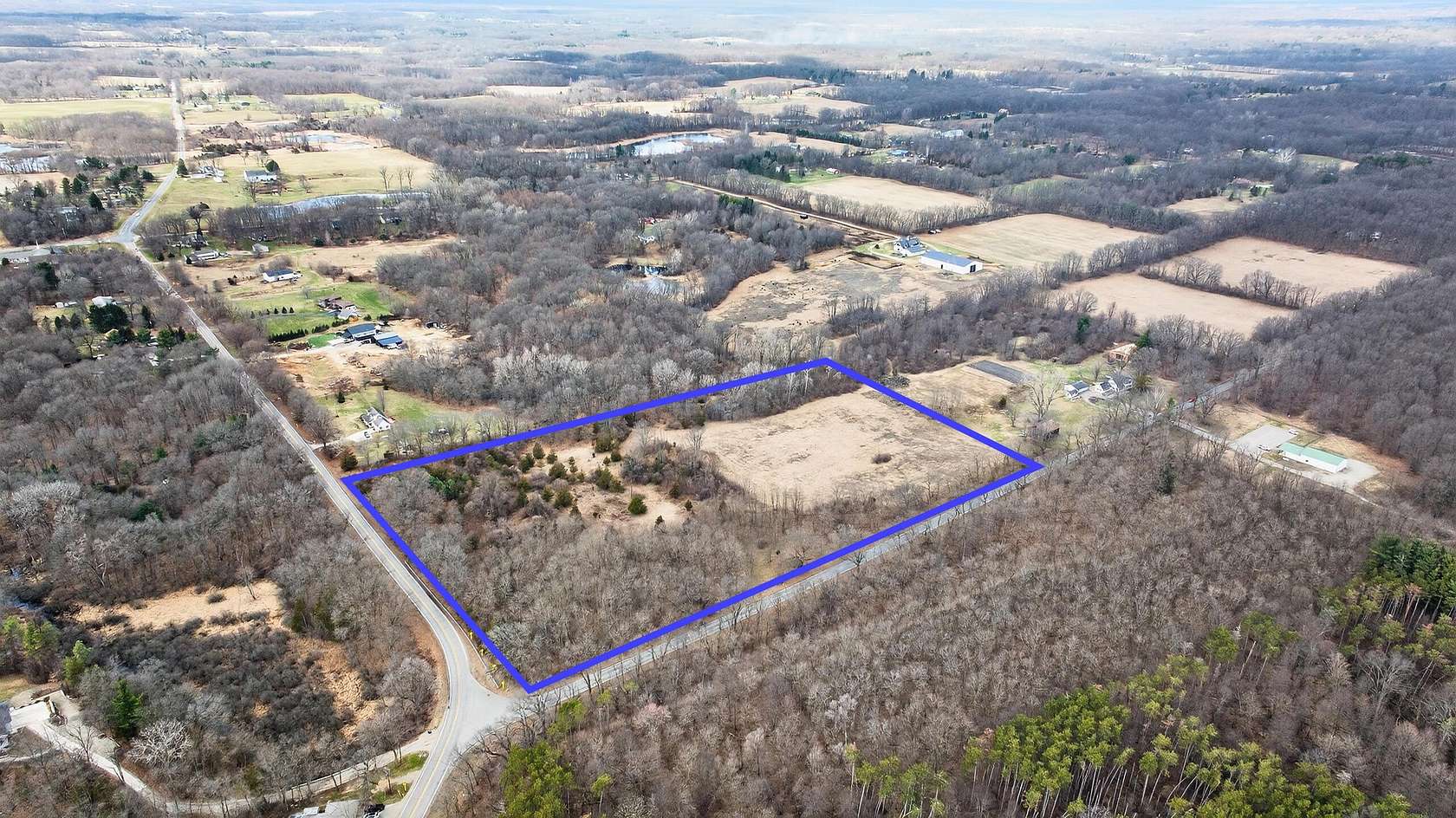 53.9 Acres of Land for Sale in Clarklake, Michigan