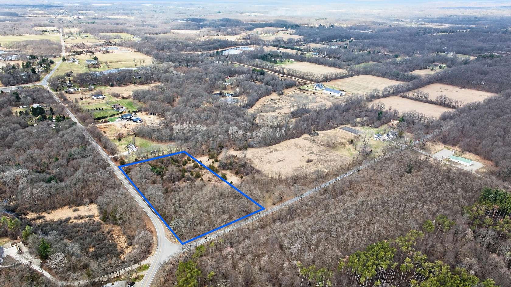 8 Acres of Residential Land for Sale in Clarklake, Michigan