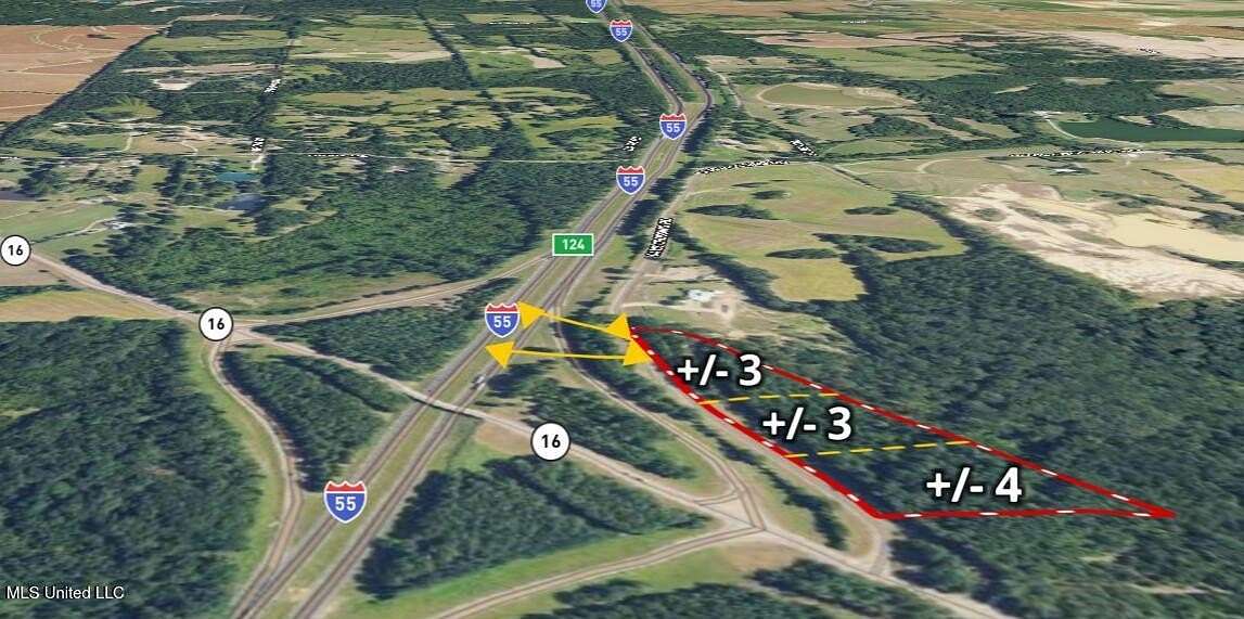 10.3 Acres of Commercial Land for Sale in Canton, Mississippi