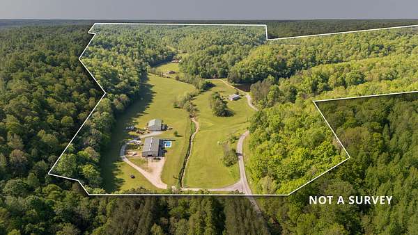 310 Acres of Land with Home for Sale in Waynesboro, Tennessee