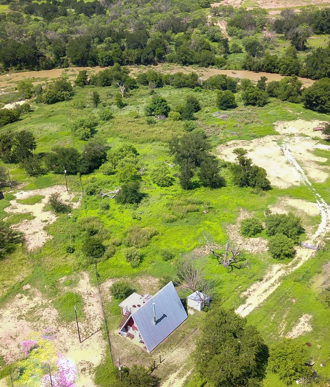 2.32 Acres of Land with Home for Sale in Mullin, Texas