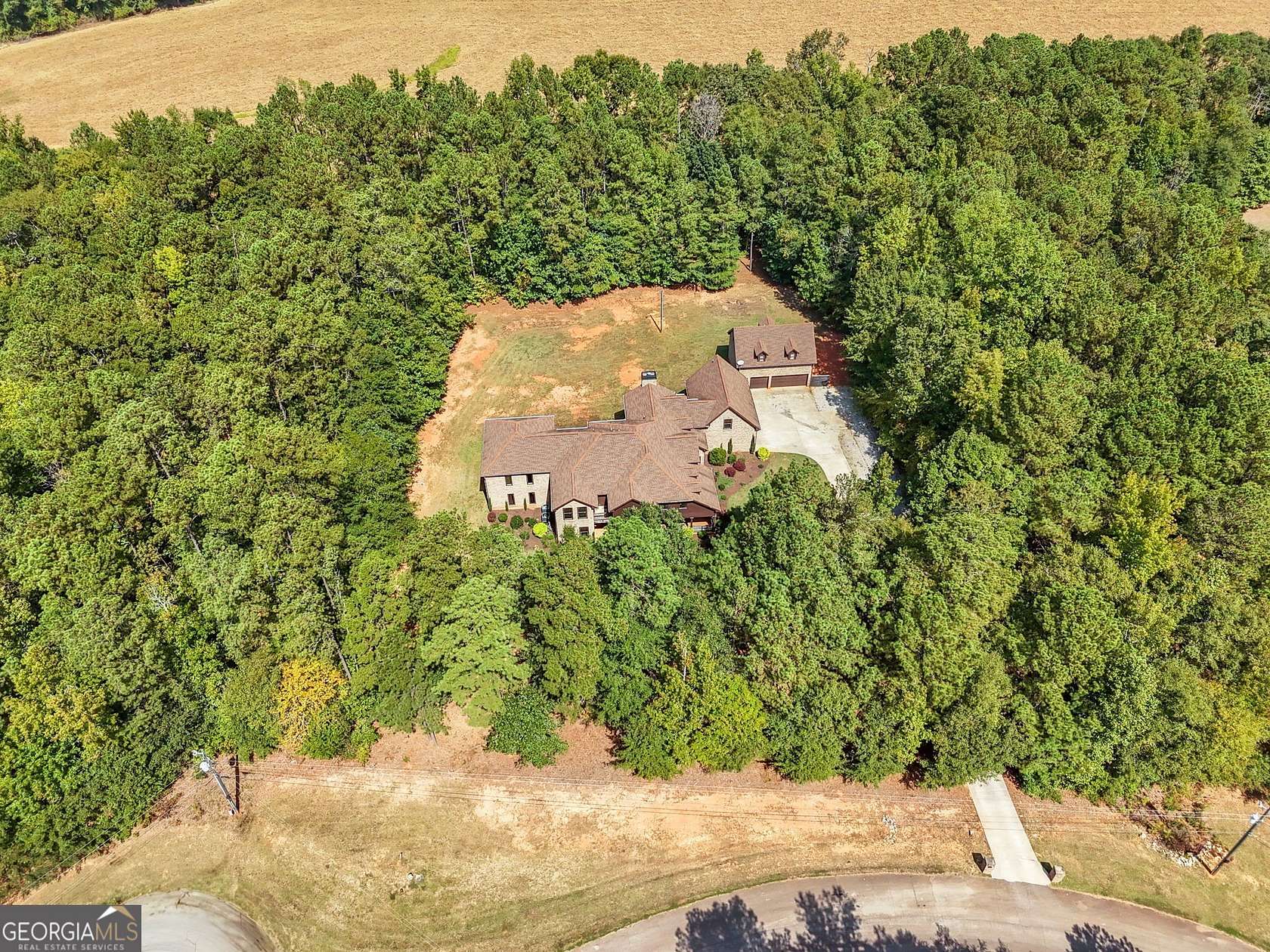 3.16 Acres of Residential Land with Home for Sale in Jackson, Georgia