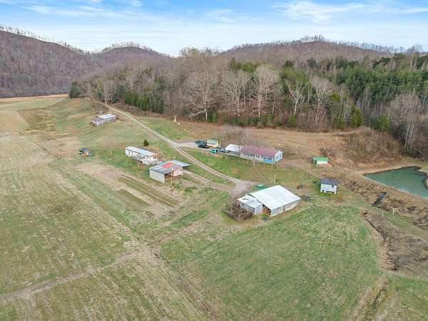 44.6 Acres of Land with Home for Sale in Manchester, Kentucky