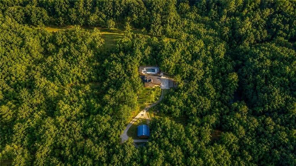 46 Acres of Recreational Land with Home for Sale in Mineral Bluff, Georgia