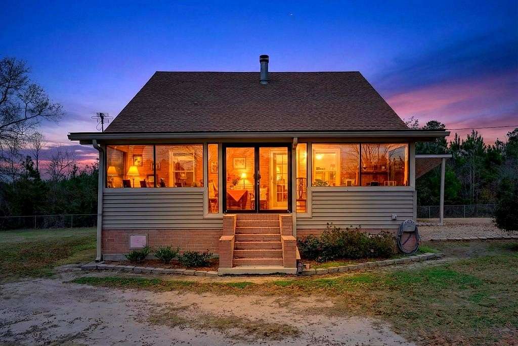 19.1 Acres of Recreational Land with Home for Sale in Poplarville, Mississippi