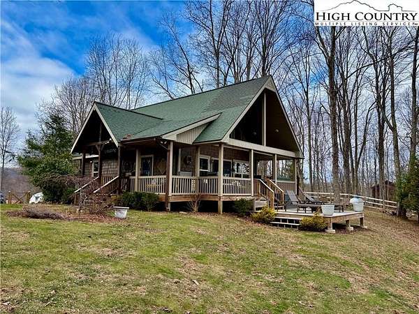 3.73 Acres of Land with Home for Sale in Creston, North Carolina