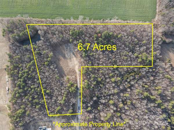 6.7 Acres of Residential Land for Sale in Peachland, North Carolina