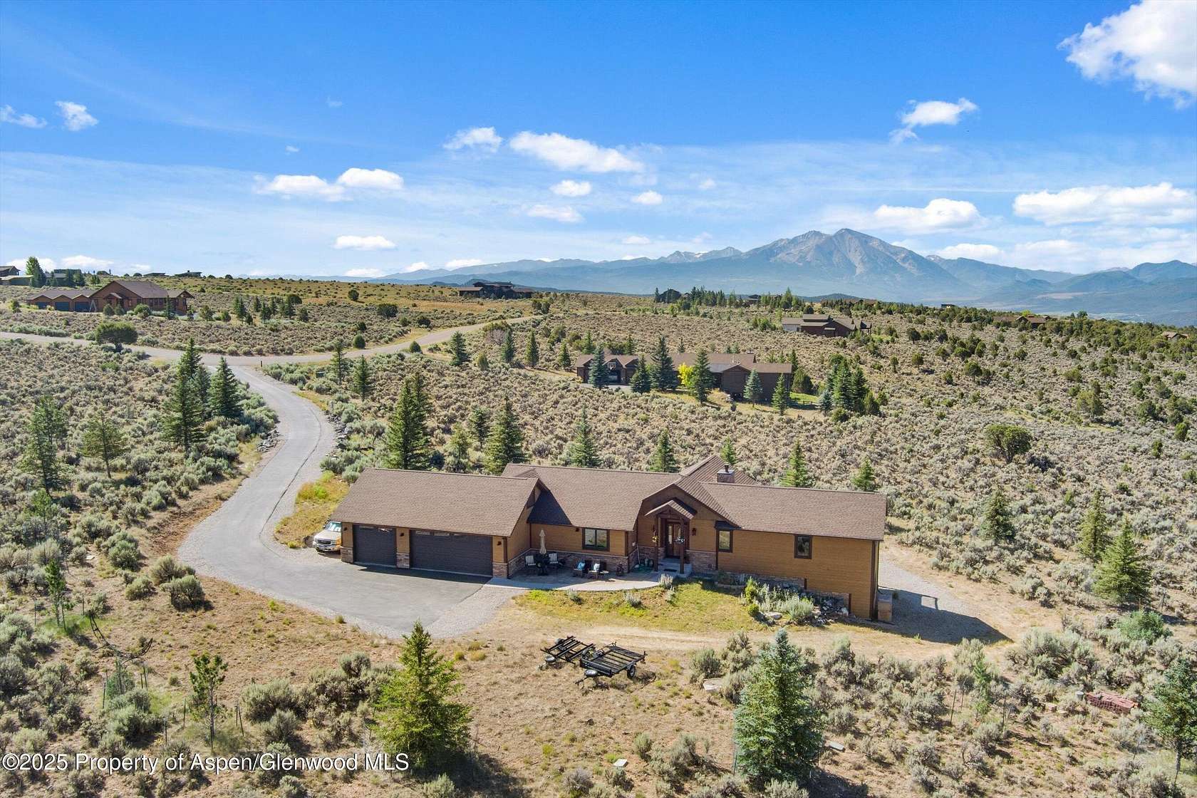 3.8 Acres of Residential Land with Home for Sale in Glenwood Springs, Colorado