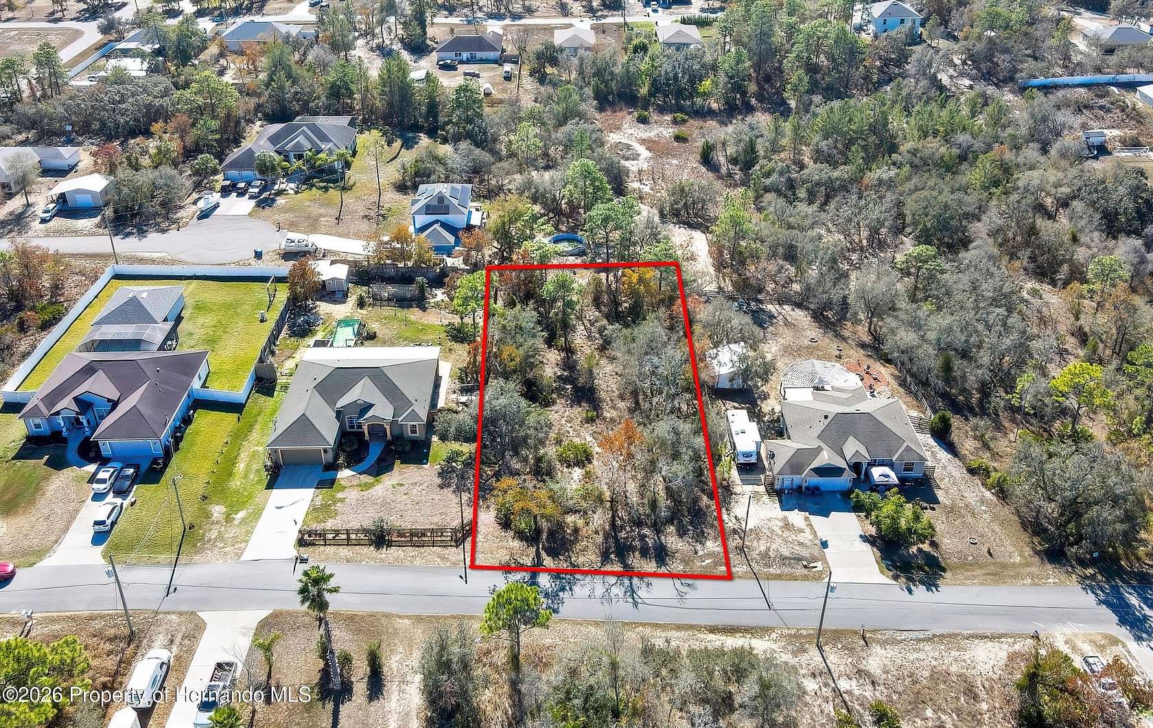 0.5 Acres of Residential Land for Sale in Brooksville, Florida