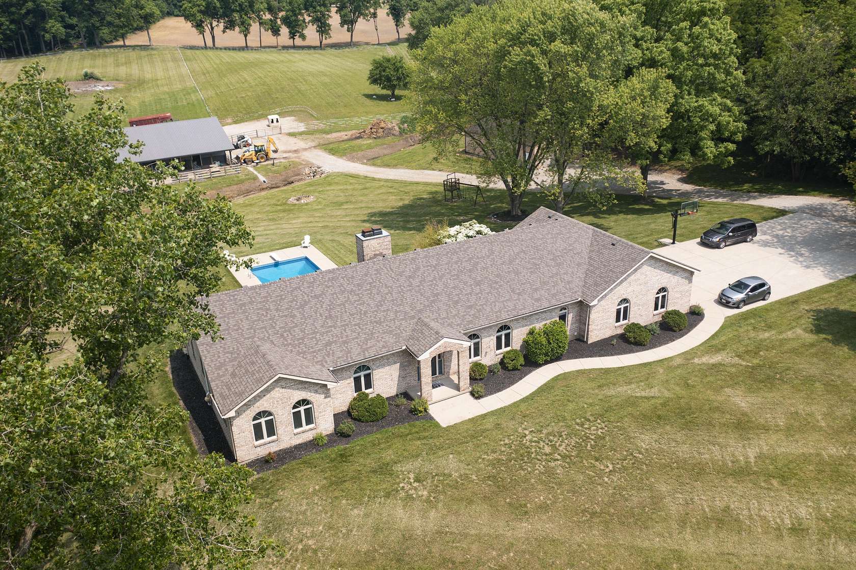 10.8 Acres of Land with Home for Sale in Springfield, Ohio