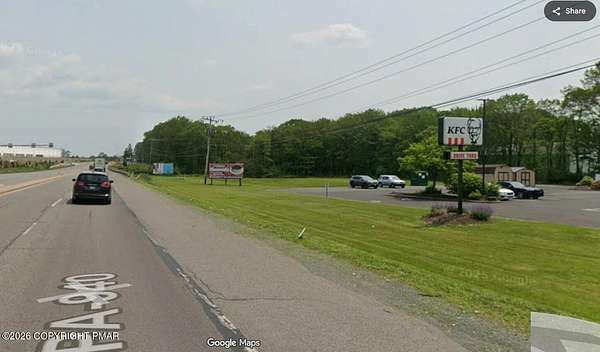 3 Acres of Commercial Land for Lease in Mount Pocono, Pennsylvania