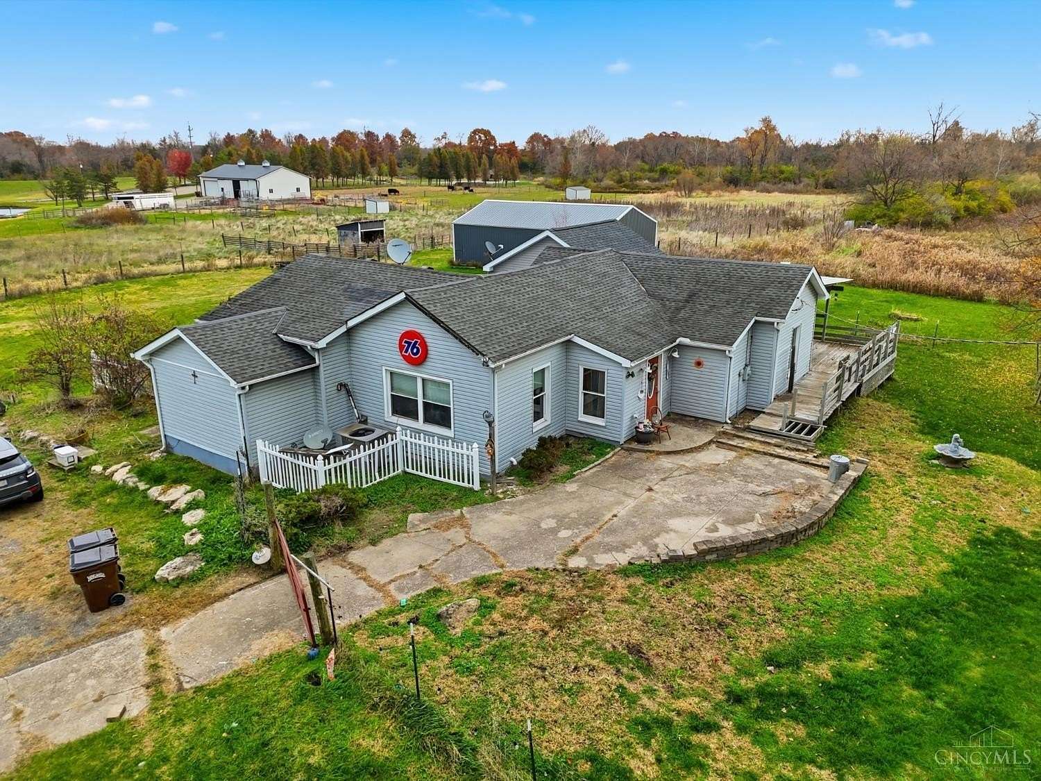 5.54 Acres of Land with Home for Sale in Madison Township, Ohio