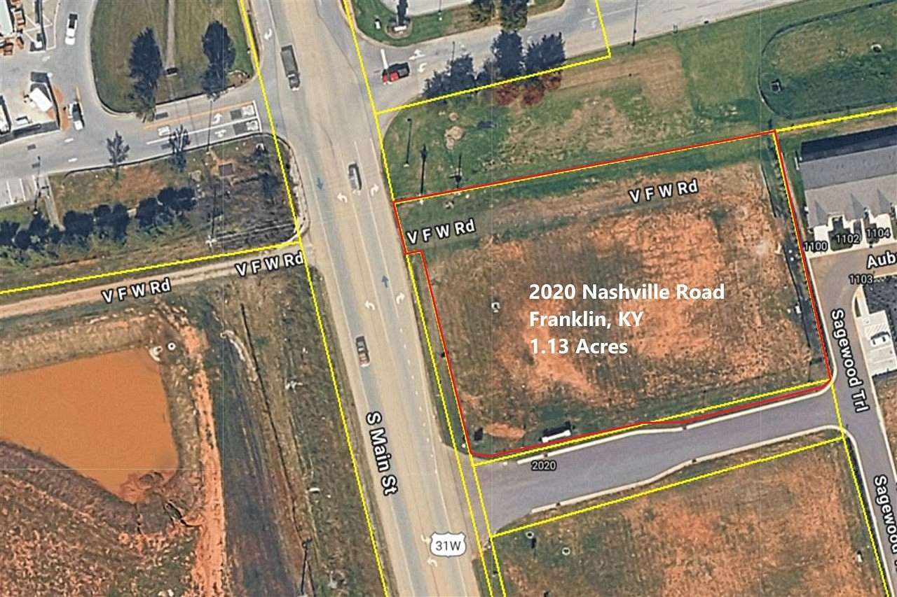 1.13 Acres of Commercial Land for Sale in Franklin, Kentucky