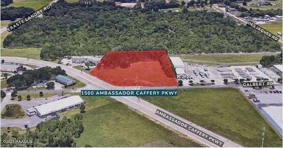 2.87 Acres of Commercial Land for Sale in Lafayette, Louisiana