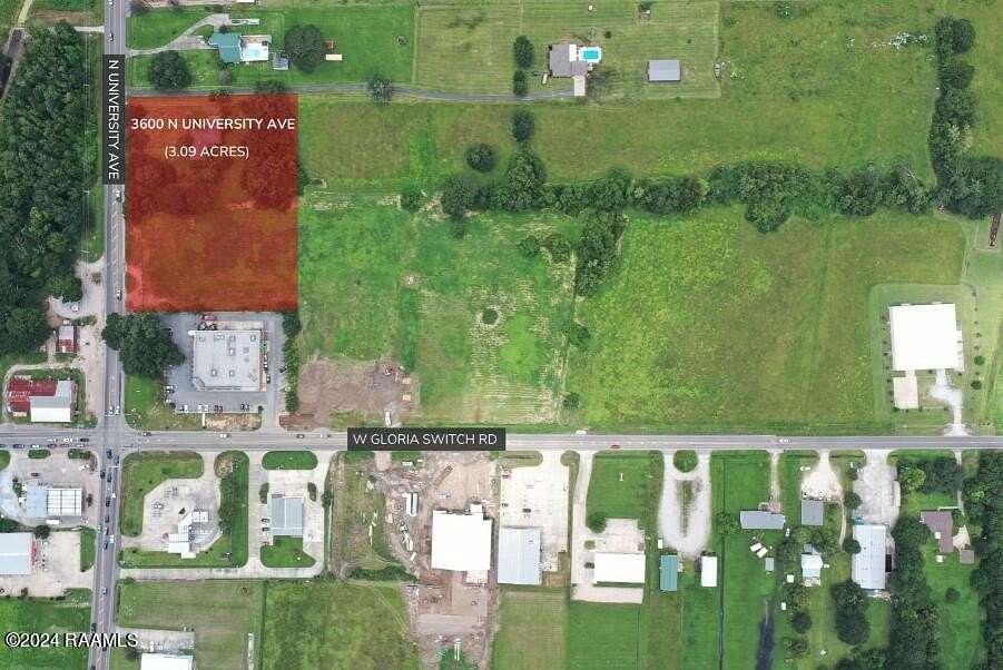 12.8 Acres of Land for Sale in Carencro, Louisiana