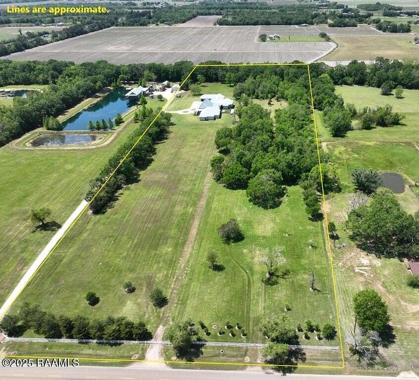 12.3 Acres of Land with Home for Sale in Scott, Louisiana