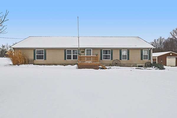 3 Acres of Residential Land with Home for Sale in Greenwich, Ohio