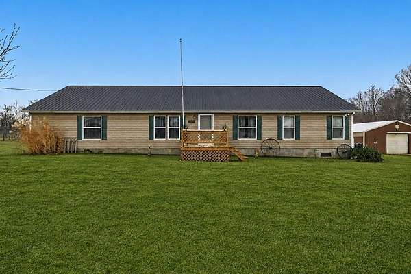 3 Acres of Land with Home for Sale in Greenwich, Ohio