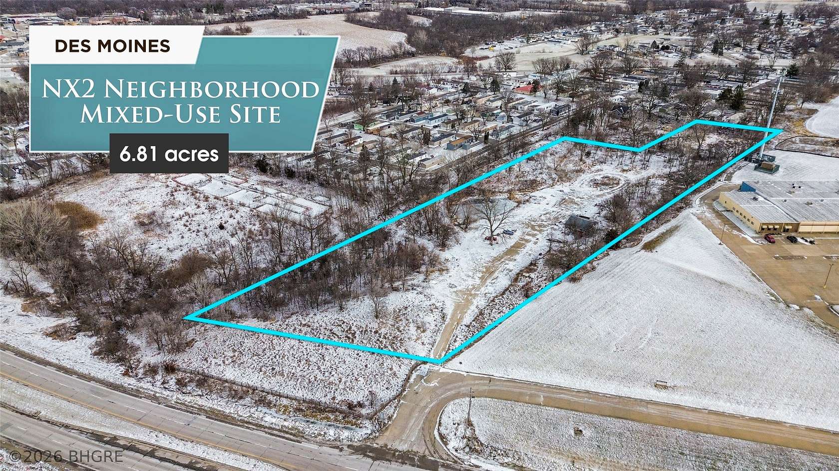 6.82 Acres of Residential Land for Sale in Des Moines, Iowa