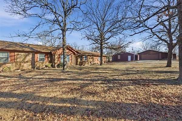 4.45 Acres of Residential Land with Home for Sale in Sand Springs, Oklahoma