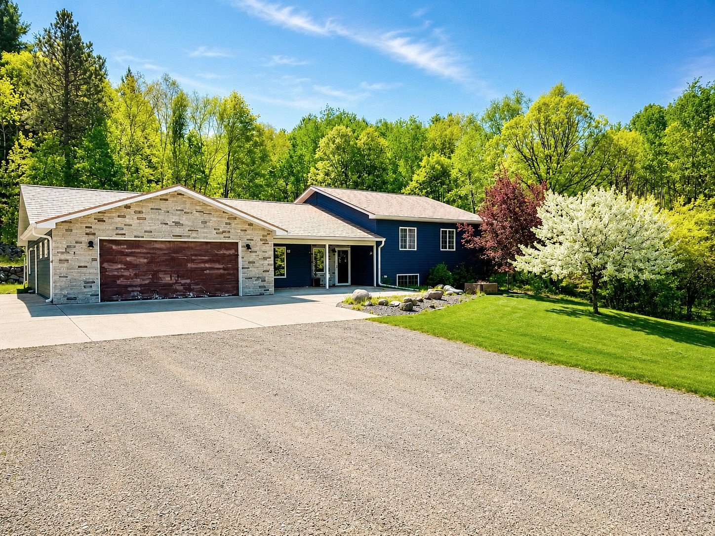 3.6 Acres of Land with Home for Sale in Akeley, Minnesota
