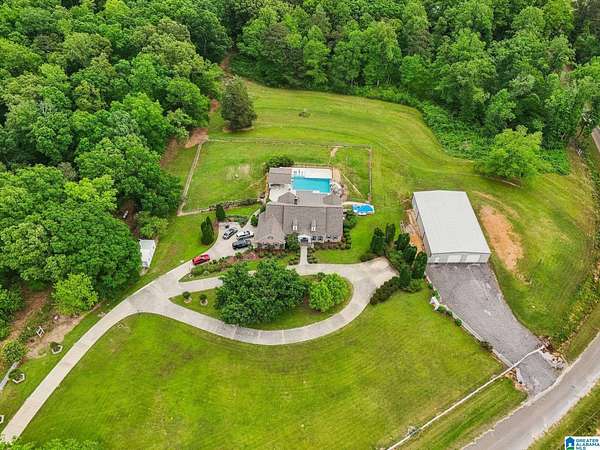 8.25 Acres of Land with Home for Sale in Clanton, Alabama