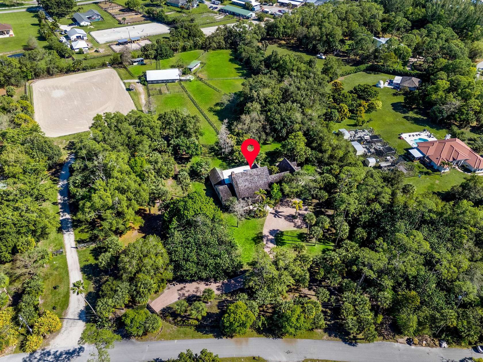 6.19 Acres of Land with Home for Sale in Wellington, Florida