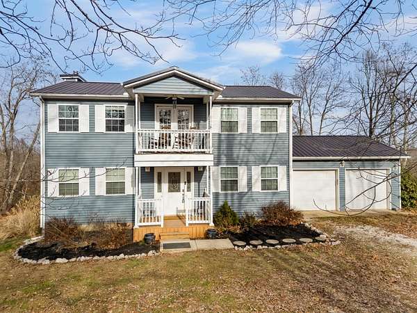 15.2 Acres of Recreational Land with Home for Sale in Milton, West Virginia