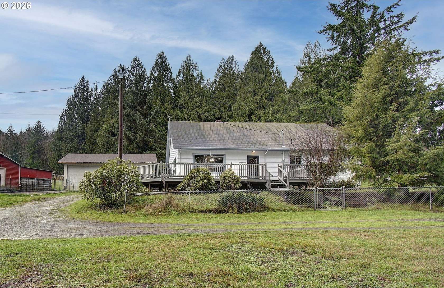 5.52 Acres of Land with Home for Sale in Clatskanie, Oregon