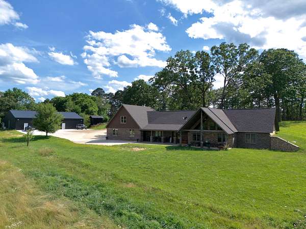 10 Acres of Recreational Land with Home for Sale in Ellsinore, Missouri