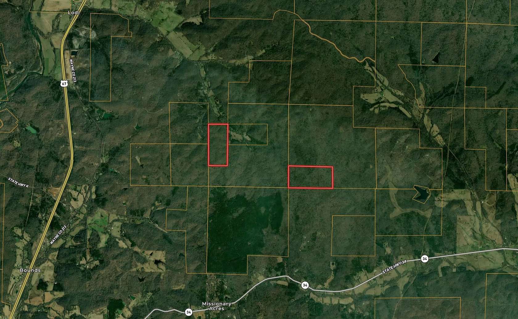 80 Acres of Land for Sale in Silva, Missouri