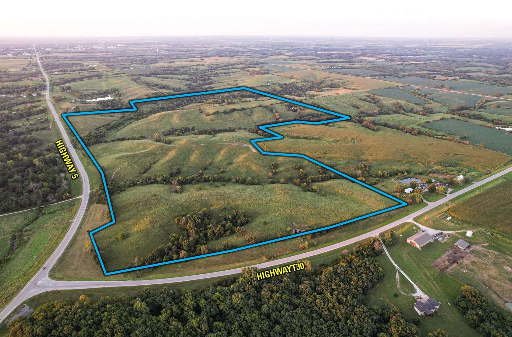 181 Acres of Land for Sale in Exline, Iowa
