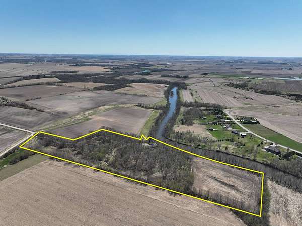 22.9 Acres of Land with Home for Sale in Rockford, Iowa