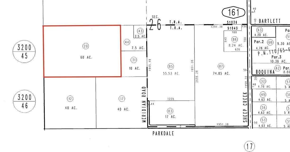 60 Acres of Land for Sale in El Mirage, California