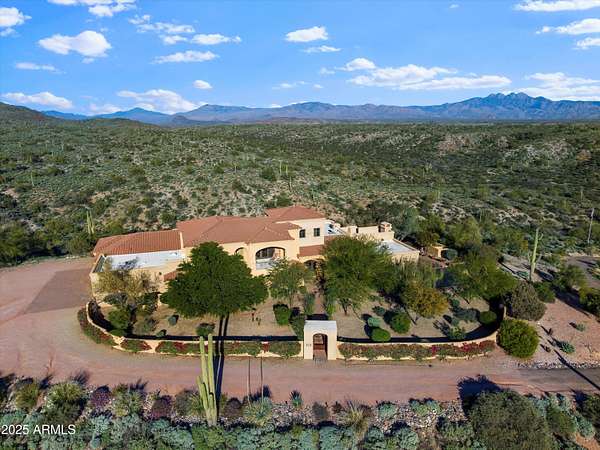 6.49 Acres of Residential Land with Home for Sale in Fort McDowell, Arizona