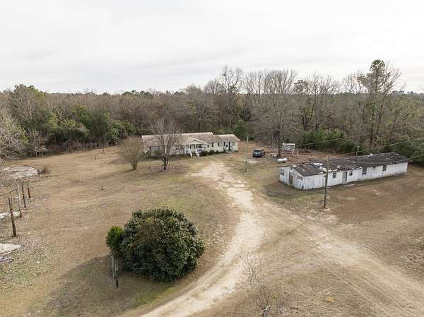 7.1 Acres of Residential Land with Home for Sale in Eutawville, South Carolina