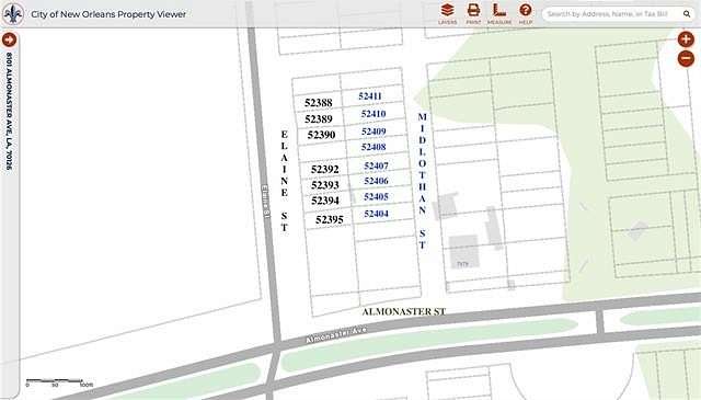0.08 Acres of Commercial Land for Sale in New Orleans, Louisiana