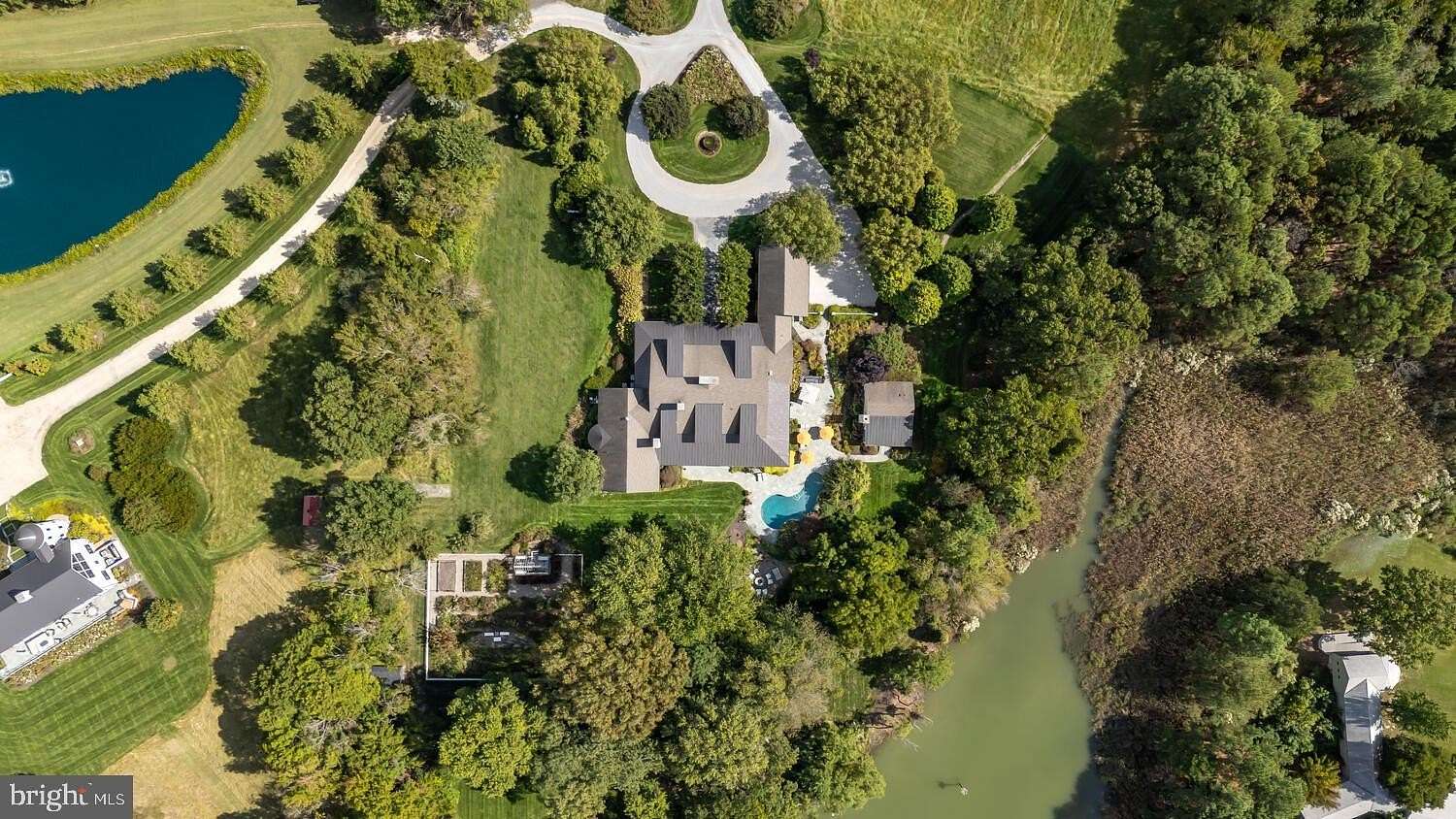 10.6 Acres of Land with Home for Sale in Bozman, Maryland