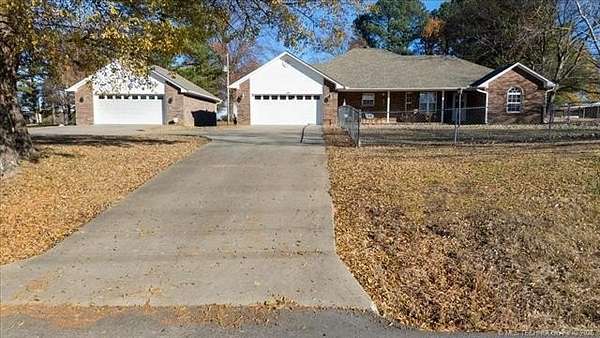 2.4 Acres of Residential Land with Home for Sale in Pocola, Oklahoma