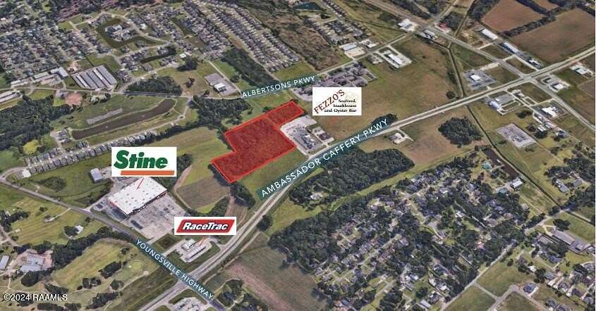 10.1 Acres of Commercial Land for Sale in Broussard, Louisiana
