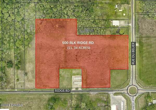 10.1 Acres of Commercial Land for Sale in Lafayette, Louisiana