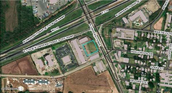 0.92 Acres of Commercial Land for Sale in Lafayette, Louisiana